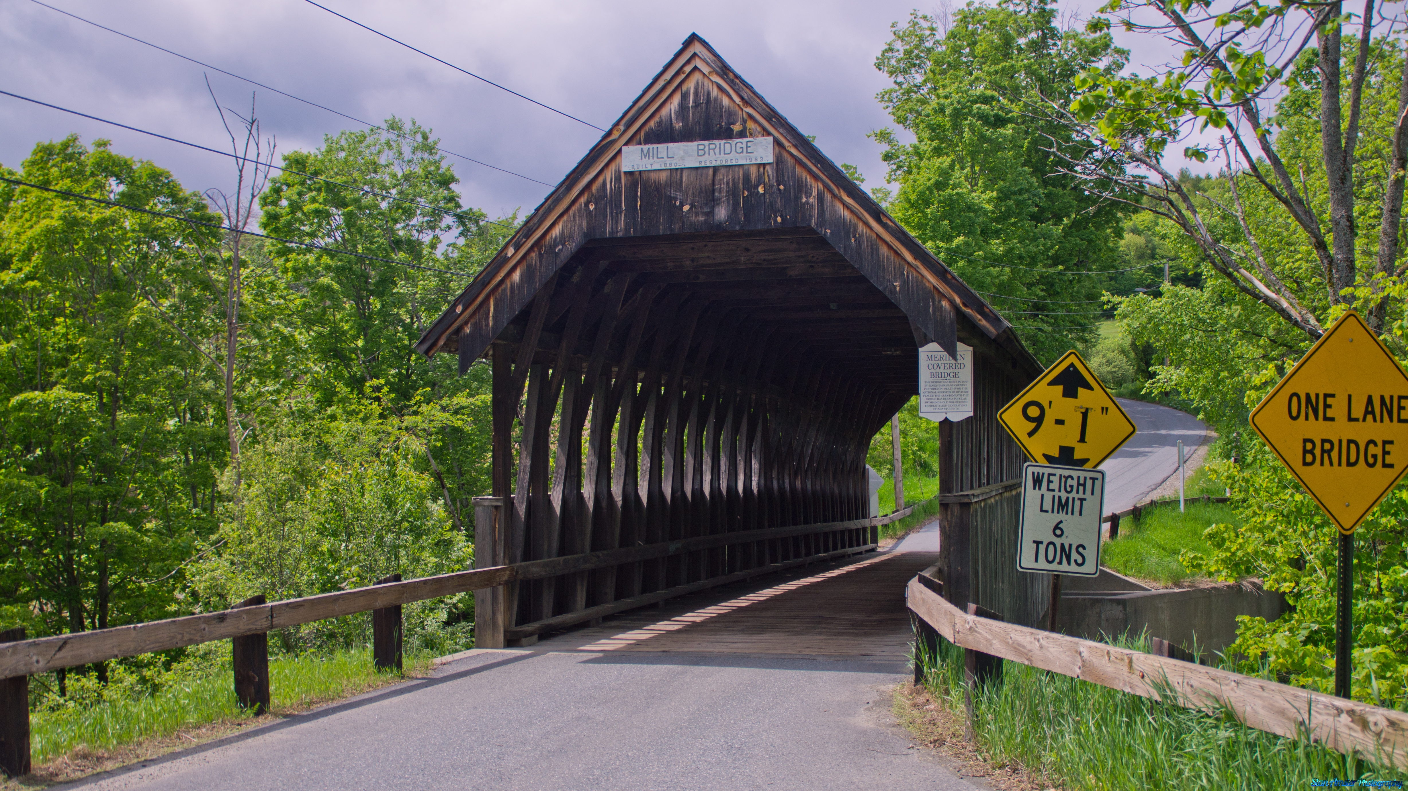 Meriden Bridge Plainfield, New Hampshire